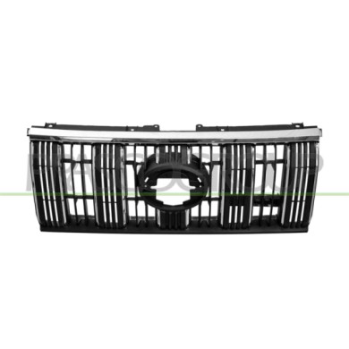 NEUTRO.jpg Griglia Radiatore Nera Con Modanature Cromate Toyota Landcruiser Prado Dal 2018 Al 2021 53101-60E70
