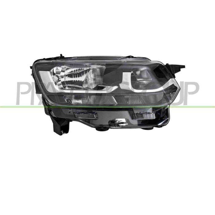 SX_SCRITTA_LOGO.jpg Proiettore Sinistro H1+H7 Elettrico Con Motore Con Luce Diurna W21 5W Toyota Proace City Van Dal 2019 Su001-