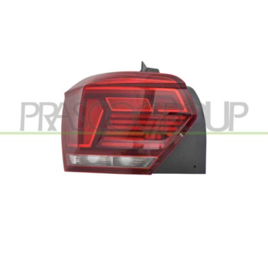 SX_SCRITTA_LOGO.jpg Fanale Posteriore Sinistro Con Portalampad Led Volkswagen Polo Dal 2017 Al 2021 2G0945207B