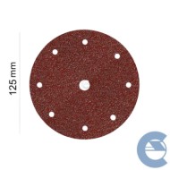 150565-large_default.jpg Mirka Coarse Cut P60 9f 200mm 4063205060 Kit 50 Pezzi X Disco Abrasivo Grana Grossa