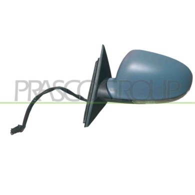 SX_SCRITTA_LOGO.jpg Retrovisore Sinistro Elettrico Termico Con Primer Con Fanale Chiudibile Volkswagen Passat B5 Dal 2000 Al 200