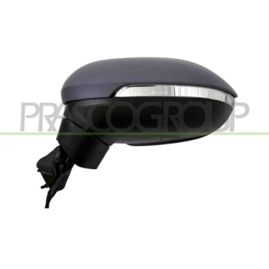 SX_SCRITTA_LOGO.jpg Retrovisore Sinistro Elettrico Con Primer Termico Con Fanale Asferico 8 Pins Volkswagen Passat B8 2014-2019 
