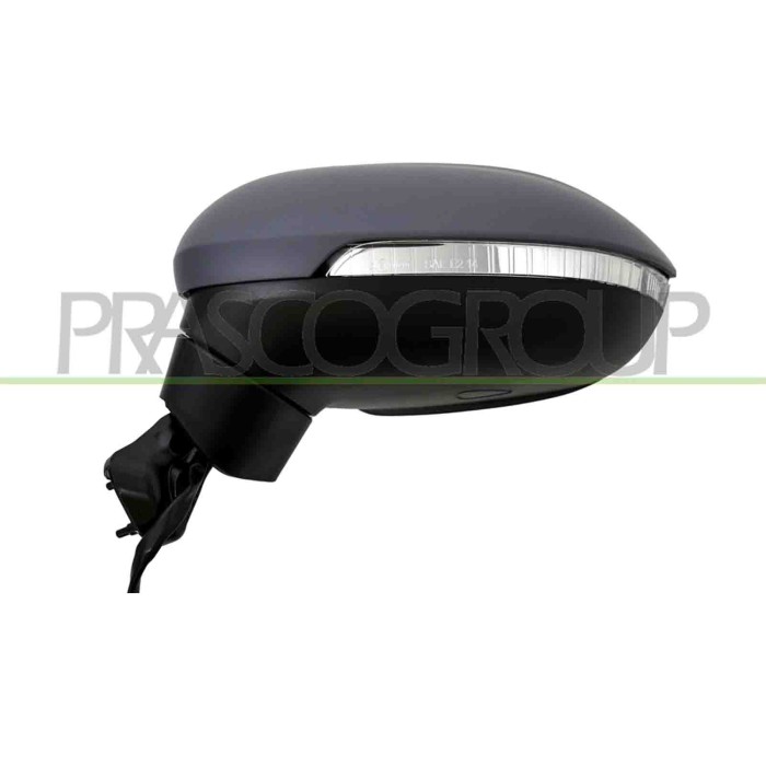 SX_SCRITTA_LOGO.jpg Retrovisore Sinistro Elettrico Con Primer Termico Con Fanale Asferico 8 Pins Volkswagen Passat B8 2014-2019 