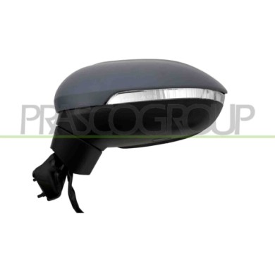 SX_SCRITTA_LOGO.jpg Retrovisore Sinistro Elettrico Primer Termico Con Fanale Blis Asferico 8 Pins Volkswagen Passat B8 2014-2019