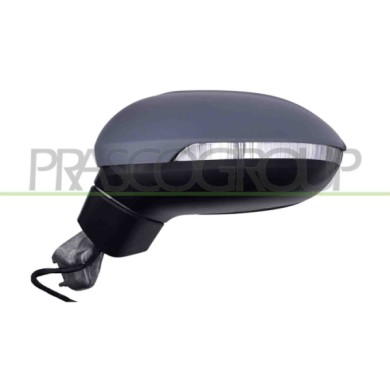 SX_SCRITTA_LOGO.jpg Retrovisore Sinistro Elettrico Con Primer Termico Con Fanale Asferico 6 Pins Volkswagen Passat B8 2019-2024 