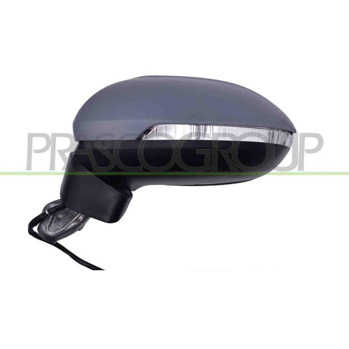 SX_SCRITTA_LOGO.jpg Retrovisore Sinistro Elettrico Primer Termico Fanale Luce Cortesia Blis 7 Pins Volkswagen Passat B8 2019-202
