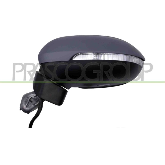 SX_SCRITTA_LOGO.jpg Retrovisore Sinistro Elettrico Primer Termico Chiudibile a Blis 15 Pins Volkswagen Passat B8 2019-2024 3G185