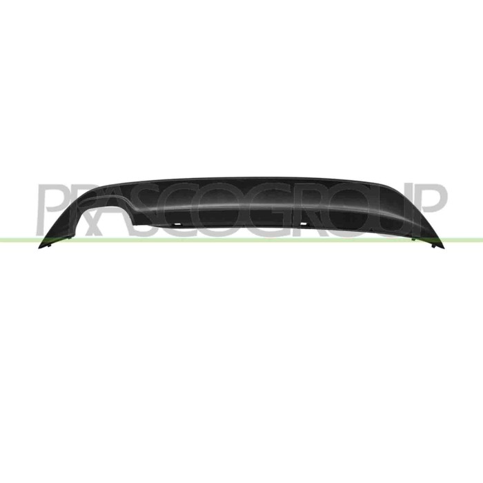 NEUTRO.jpg Spoiler Paraurti Posteriore Con Primer Con Scarico Doppio Volkswagen Golf 7 Dal 2012 Al 2016 5G6807568D9B9