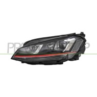 Proiettore Sinistro Xenon D3S+H7 Elettrico Con Motore Nero Volkswagen Golf 7 Dal 2012 Al 2016 5G1941039A