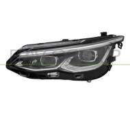 SX_SCRITTA_LOGO.jpg Proiettore Sinistro Elettrico Con Motore Cromato Led Versione Valeo Volkswagen Golf Viii Dal 2020 5H1941077F