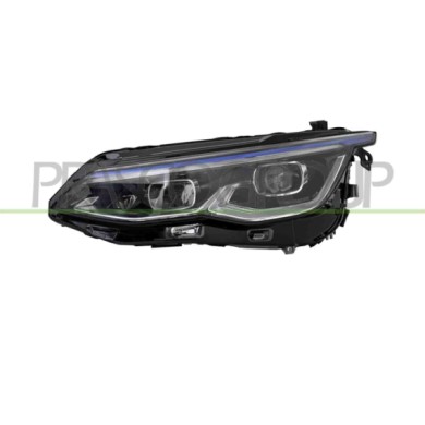 SX_SCRITTA_LOGO.jpg Proiettore Sinistro Elettrico Con Motore Con Bordo Blu Led Versione Valeo Volkswagen Golf Viii Dal 2020 5H19