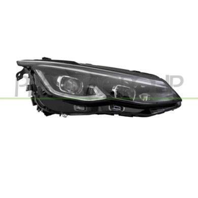 DX_SCRITTA_LOGO.jpg Proiettore Destro Elettrico Con Motore Nero Led Versione Valeo Volkswagen Golf Viii Dal 2020 5H1941078G