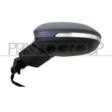 SX_SCRITTA_LOGO.jpg Retrovisore Sinistro Elettrico Con Primer Termico Con Fanale Asferico 6 Pins Volkswagen Golf Viii Dal 2020 5