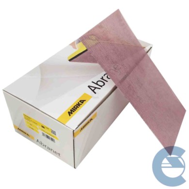 150329-large_default.jpg Mirka 5411205025 Abranet Kit 100 Pezzi Foglio Abrasivo Grana Fine 115x230mm G 240