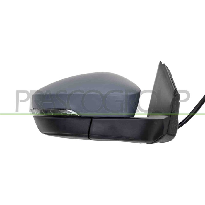 DX_SCRITTA_LOGO.jpg Retrovisore Destro Elettrico Con Primer Termico Con Fanale Convesso 6 Pins Volkswagen T-Cross Dal 2019 Al 20