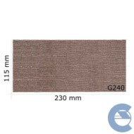 150316-large_default.jpg Mirka Abranet 115x230mm G 240 5411205025 Kit 50 Pezzi X Foglio Abrasivo Grana Fine