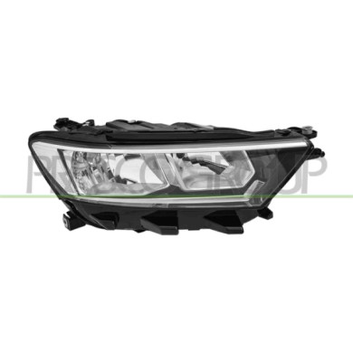 DX_SCRITTA_LOGO.jpg Proiettore Destro H7+H7 Elettrico Con Motore Versione Valeo Volkswagen T-Roc Dal 2017 Al 2022 2Ga941006B