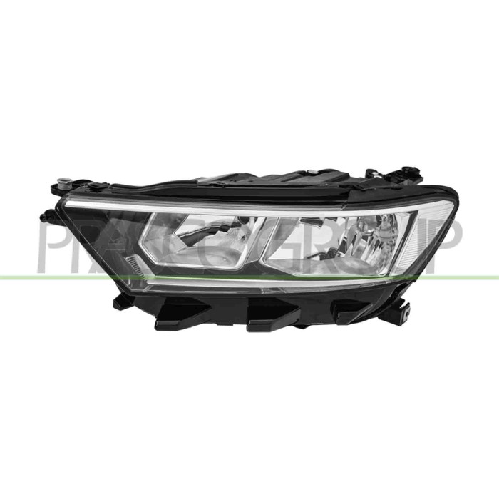 SX_SCRITTA_LOGO.jpg Proiettore Sinistro H7+H7 Elettrico Con Motore Versione Valeo Volkswagen T-Roc Dal 2017 Al 2022 2Ga941005B