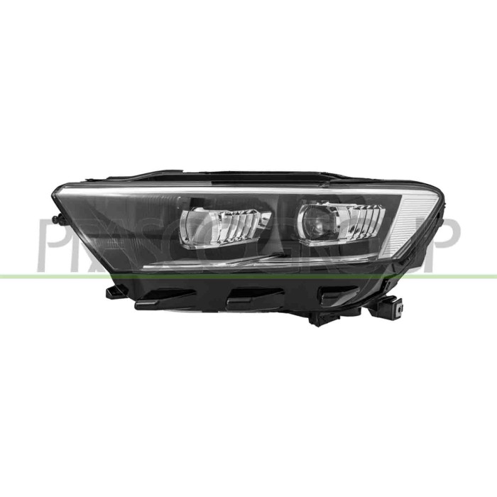 SX_SCRITTA_LOGO.jpg Proiettore Sinistro Elettrico Con Motore Senza Centralina Full Led Versione Valeo Volkswagen T-Roc Dal 2017 