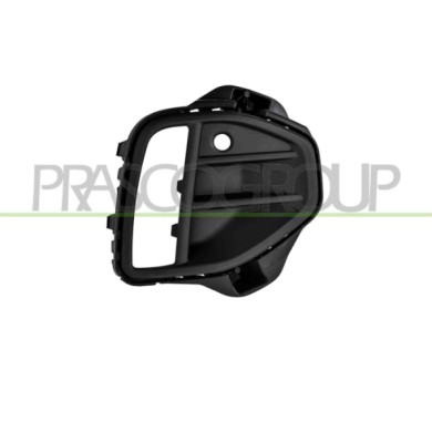 DX_SCRITTA_LOGO.jpg Griglia Destra Paraurti Anteriore Nera Con Foro Pdc+Supporto Volkswagen T-Roc R-Line Dal 2022 2Ga853808G9B9