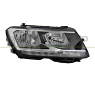 DX_SCRITTA_LOGO.jpg Proiettore Destro H7+H7 Elettrico Con Motore Con Luce Diurna Led Volkswagen Tiguan All Space Dal 2018 Al 202