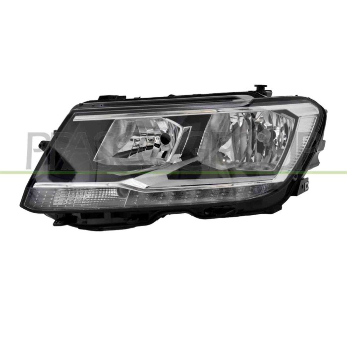 SX_SCRITTA_LOGO.jpg Proiettore Sinistro H7+H7 Elettrico Con Motore Con Luce Diurna Led Volkswagen Tiguan All Space Dal 2018 Al 2