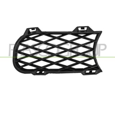 DX_SCRITTA_LOGO.jpg Griglia Destra Paraurti Anteriore Inferiore Nera Goffrata Volkswagen Touareg (7L) Dal 2002 Al 2006 7L6853684