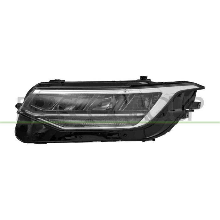 SX_SCRITTA_LOGO.jpg Proiettore Sinistro Elettrico Con Motore Led Versione A.L. Volkswagen Tiguan Dal 2020 Al 2024 5Nb941035G