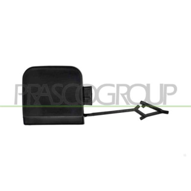 NEUTRO.jpg Tappo Coprigancio Traino Paraurti Posteriore Nero Goffrato Volkswagen Tiguan R-Line Dal 2020 Al 2024 5Nn807441Dgru