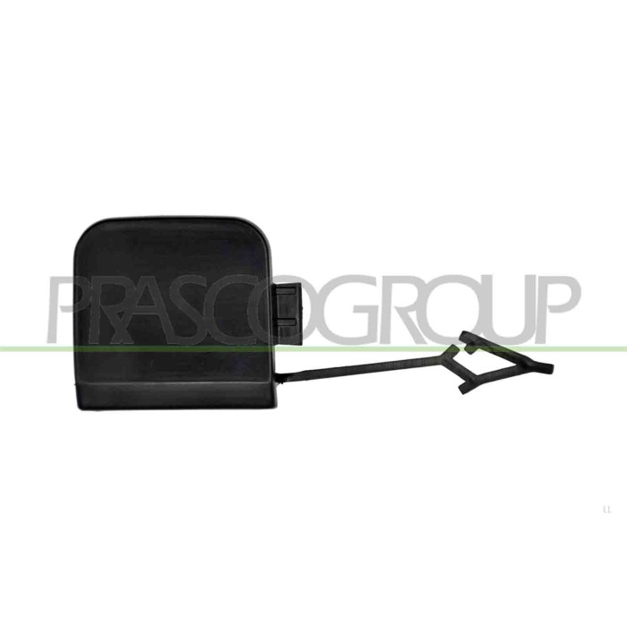 NEUTRO.jpg Tappo Coprigancio Traino Paraurti Posteriore Nero Goffrato Volkswagen Tiguan R-Line Dal 2020 Al 2024 5Nn807441Dgru