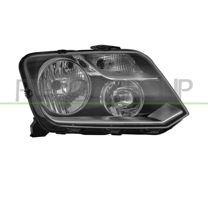 DX_SCRITTA_LOGO.jpg Proiettore Destro H7+H1 Manuale Versione Valeo Volkswagen Amarok Dal 2012 Al 2016 2H1941016N