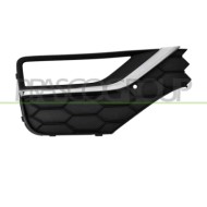 Griglia Destra Paraurti Anteriore Nera Con Sede Fendi Con Modanatura Cromata Volkswagen Amarok Dal 2016 2H6-807-490Fryp