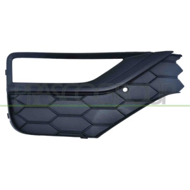 DX_SCRITTA_LOGO.jpg Griglia Destra Paraurti Anteriore Nera Goffrata Con Sede Fendinebbia Volkswagen Amarok Dal 2016 2H6807490E9B