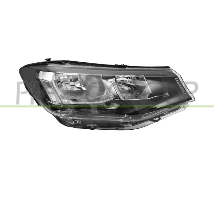 DX_SCRITTA_LOGO.jpg Proiettore Destro H7+H15 Elettrico Con Motore Versione Elba Volkswagen Caddy Kombi Dal 2020 2K8941006D