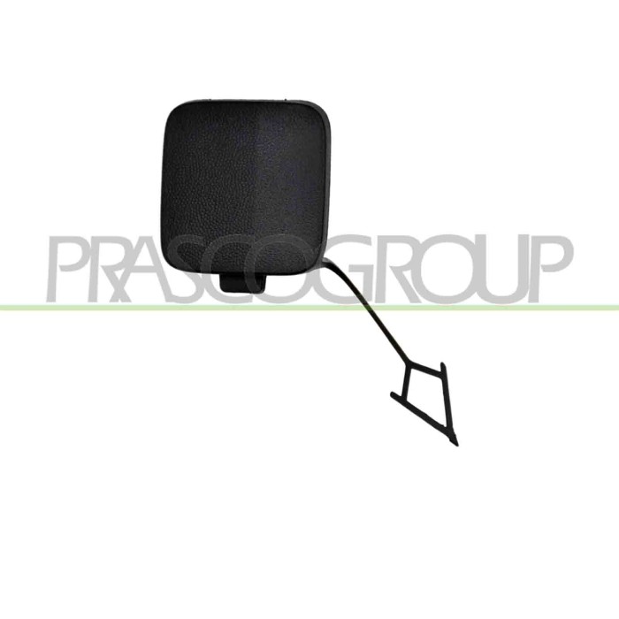 NEUTRO.jpg Tappo Coprigancio Traino Paraurti Posteriore Nero Goffrato Volkswagen Caddy Cargo/Van Dal 2020 2K78074419B9