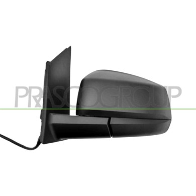 SX_SCRITTA_LOGO.jpg Retrovisore Sinistro Elettrico Nero Termico Chiudibile Convesso 7 Pins Ford Transit/Tourneo Connect (Chc) Da