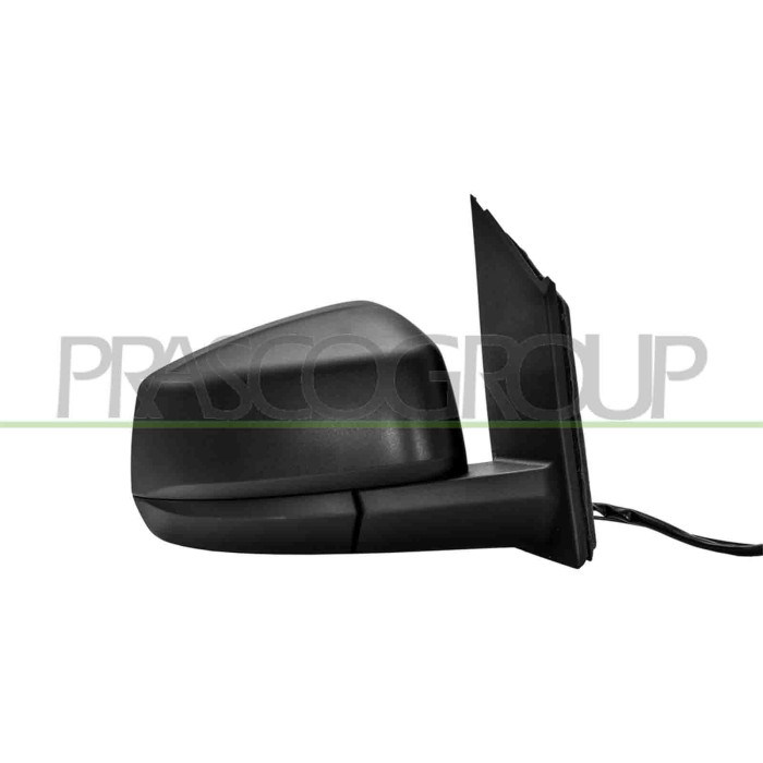 DX_SCRITTA_LOGO.jpg Retrovisore Destro Elettrico Nero Termico Chiudibile Con Antenna Radio Convesso 7 Pins Ford Transit/Tourneo 
