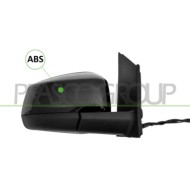 DX_SCRITTA_LOGO.jpg Retrovisore Destro Elettrico Con Primer Termico Chiudibile Con Blis Convesso 9 Pins Ford Transit/Tourneo Con