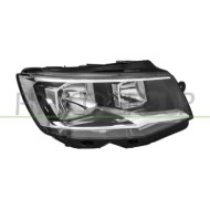 Proiettore Destro H7+H7 Elettrico Con Motore Nero Bordo Cromato Volkswagen T6 Dal 2015 Al 2019 7E1941006E