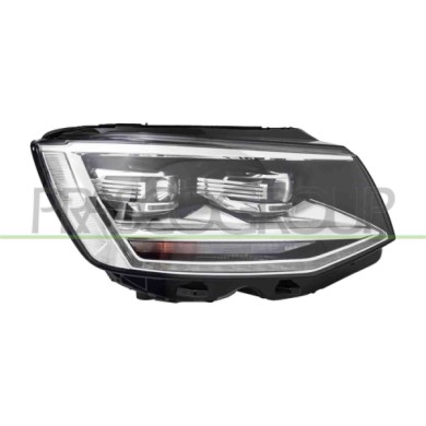 DX_SCRITTA_LOGO.jpg Proiettore Destro Elettrico Con Motore Led Versione Valeo Volkswagen T6 Dal 2015 Al 2019 7E1941774