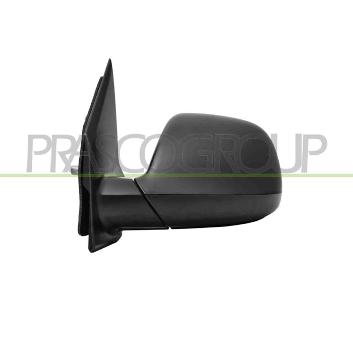 SX_SCRITTA_LOGO.jpg Retrovisore Sinistro Manuale Nero Asferico Volkswagen T6 Dal 2015 Al 2019 7E1857407Ae9B9