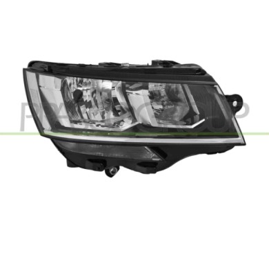 DX_SCRITTA_LOGO.jpg Proiettore Destro H7+H15 Elettrico Con Motore Volkswagen T6.1 Van/Transporter Dal 2019 7L1941006B