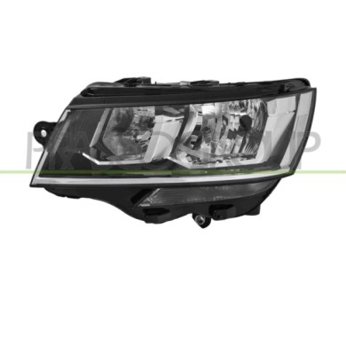 SX_SCRITTA_LOGO.jpg Proiettore Sinistro H7+H15 Elettrico Con Motore Volkswagen T6.1 Van/Transporter Dal 2019 7L1941005B