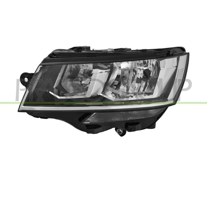 SX_SCRITTA_LOGO.jpg Proiettore Sinistro H7+H15 Elettrico Con Motore Volkswagen T6.1 Van/Transporter Dal 2019 7L1941005B