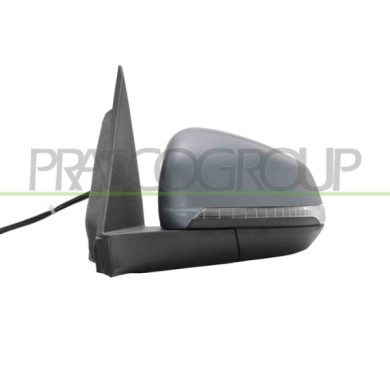 SX_SCRITTA_LOGO.jpg Retrovisore Sinistro Elettrico Primer Termico Chiudibile Con Fanale Luce Cortesia Blis 11 Pins Volkswagen T7
