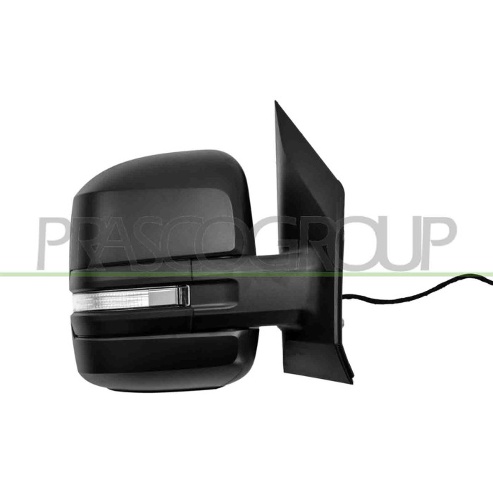 DX_SCRITTA_LOGO.jpg Retrovisore Destro Elettrico Nero Termico Con Fanale Convesso Volkswagen Crafter / Man Tge Dal 2017 7C185740