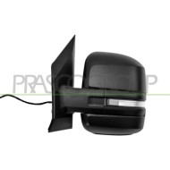 Retrovisore Sinistro Elettrico Nero Termico Con Fanale Convesso Volkswagen Crafter / Man Tge Dal 2017 7C1857407J9B9