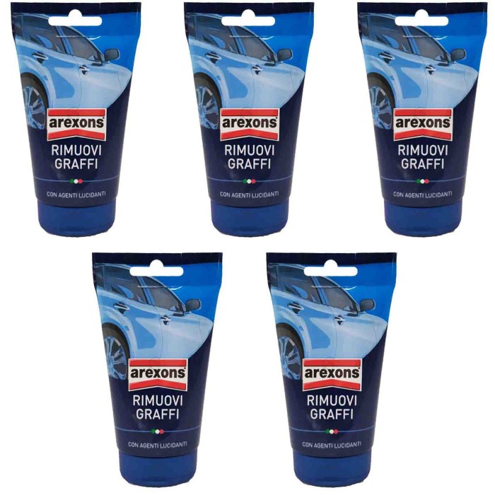 148532-large_default.jpg Arexons Rimuovi Graffi 8250 150gr Pasta Elimina Graffi Superficiali 5 Pezzi