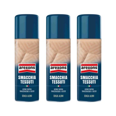 8301.jpg Arexons Smacchia Tessuti 8301 200ml Pulizia Rivestimenti In Tessuto 3 Pezzi