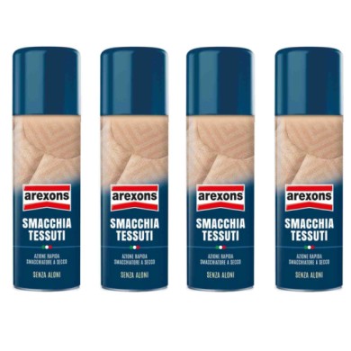 8301.jpg Arexons Smacchia Tessuti 8301 200ml Pulizia Rivestimenti In Tessuto 4 Pezzi